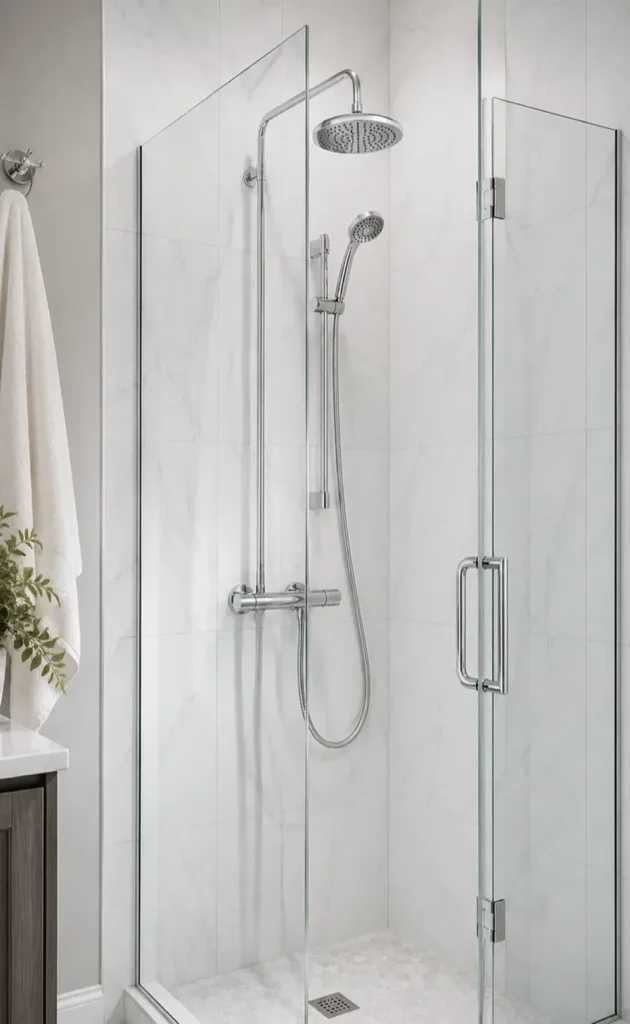 walk-in shower and tub design Foley AL frameless shower